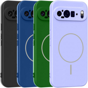 Чохол Silicone Cover Lakshmi Full Camera (AA) with Magnetic Fit на Google Pixel 9 Pro XL