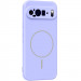 Чехол Silicone Cover Lakshmi Full Camera (AA) with Magnetic Fit для Google Pixel 9 Pro XL (Сиреневый / Dasheen)