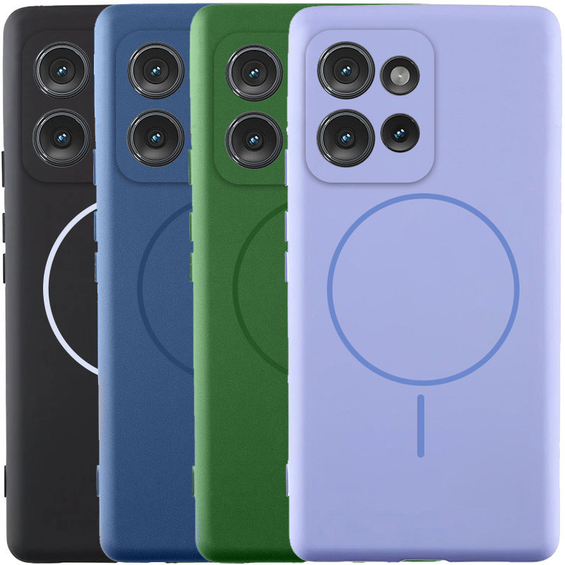 Чехол Silicone Cover Lakshmi Full Camera (AA) with Magnetic Fit для Motorola Moto G75 5G