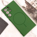 Фото Чехол Silicone Cover Lakshmi Full Camera (AA) with Magnetic Fit для Samsung Galaxy S23 Ultra (Зеленый / Dark green) в магазине vchehle.ua