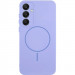 Чохол Silicone Cover Lakshmi Full Camera (AA) with Magnetic Fit на Samsung Galaxy S23+ (Бузковий / Dasheen)