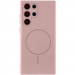 Чехол Silicone Cover Lakshmi Full Camera (AA) with Magnetic Fit для Samsung Galaxy S24 Ultra (Розовый / Pink Sand)