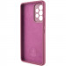 Чохол Silicone Cover Lakshmi Full Camera (AAA) на Samsung Galaxy A52 4G / A52 5G / A52s (Бордовий / Plum) в магазині vchehle.ua