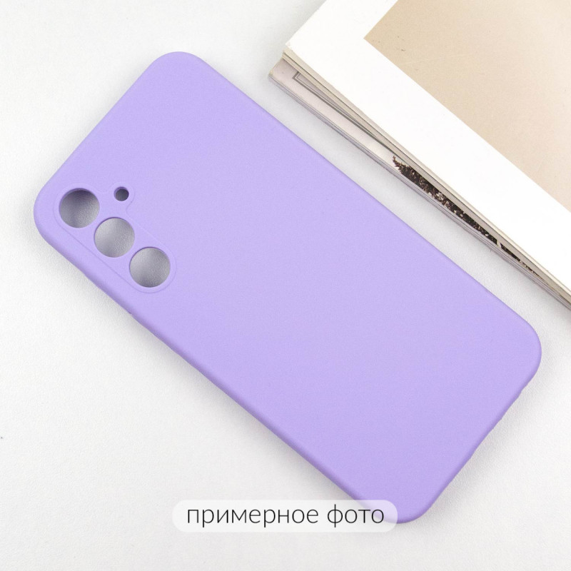Купити Чохол Silicone Cover Lakshmi Full Camera (AAA) на Samsung Galaxy S25 Edge (Бузковий / Dasheen) на vchehle.ua