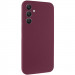 Чехол Silicone Cover Lakshmi Full Camera (AAA) для Samsung Galaxy S25 FE (Бордовый / Plum)