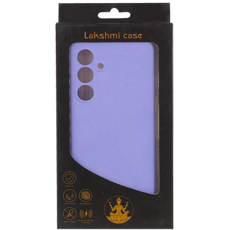 Чехол Silicone Cover Lakshmi Full Camera (AAA) для Samsung Galaxy S25 FE (Сиреневый / Dasheen) в магазине vchehle.ua