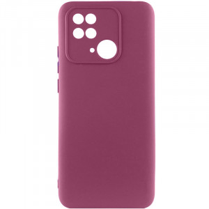 Чехол Silicone Cover Lakshmi Full Camera (AAA) для Xiaomi Redmi 10C