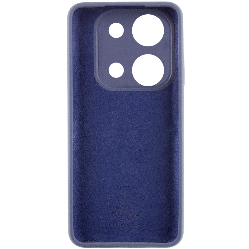 Фото Чохол Silicone Cover Lakshmi Full Camera (AAA) на Xiaomi Redmi Note 13 Pro 4G / Poco M6 Pro 4G (Темно-синій / Midnight blue) на vchehle.ua