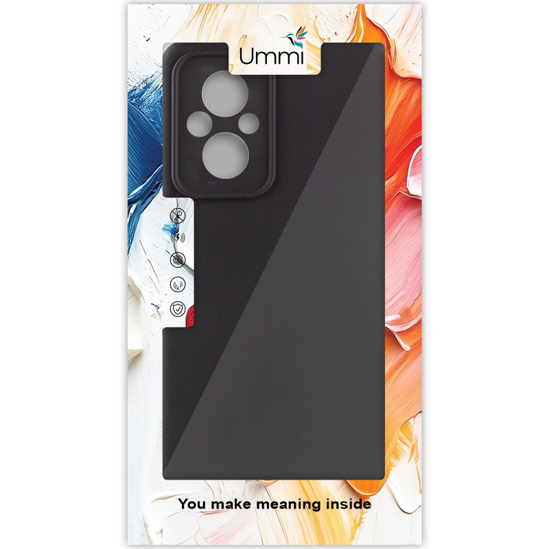 Фото Чехол Silicone Cover Ummi Lakshmi Full Camera (AA) для Xiaomi Poco M5 (Черный / Black) в магазине vchehle.ua
