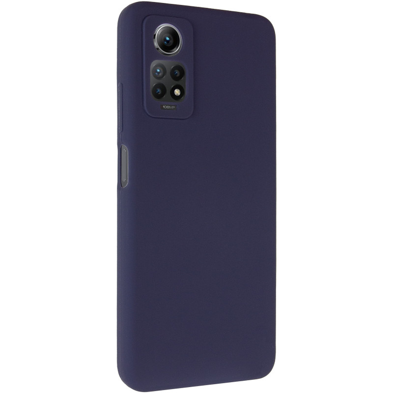 Чехол Silicone Cover Ummi Lakshmi Full Camera (AA) для Xiaomi Redmi Note 12 Pro 4G (Синий / Midnight Blue)