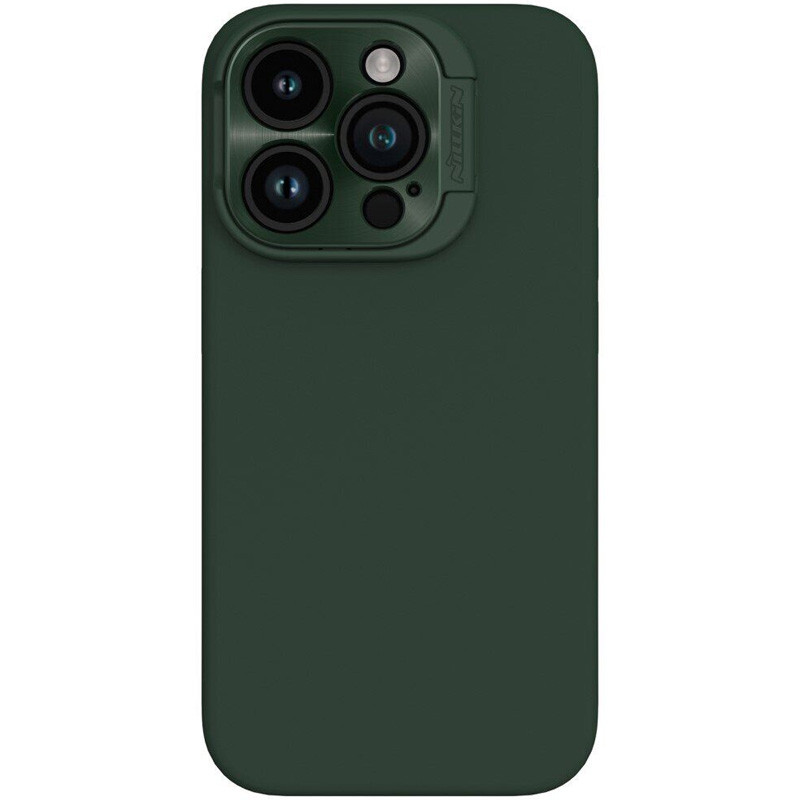 Чехол Silicone Nillkin LensWing Magnetic для Apple iPhone 15 Pro (6.1") (Зеленый / Green)