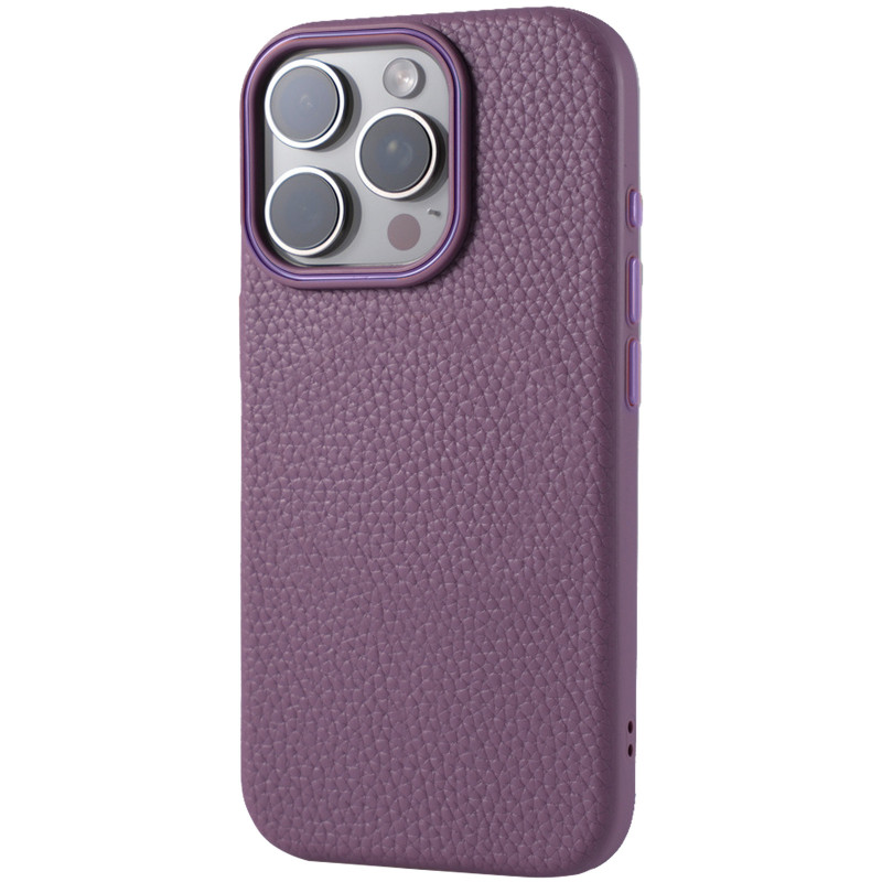Чехол Syndee with Magnetic safe для Apple iPhone 15 Pro Max (6.7") (Sunset Purple)
