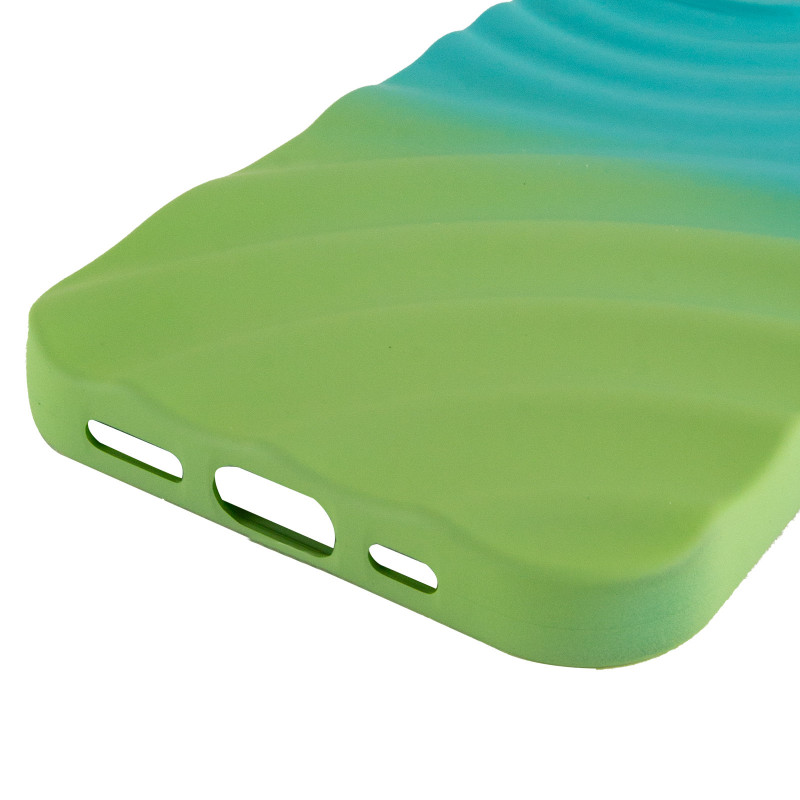 Купити Чохол TPU ColorWave на Apple iPhone 15 Pro (6.1") (Marine Green / Mint) на vchehle.ua