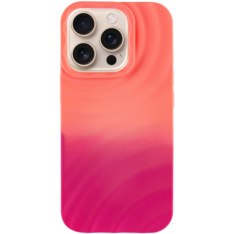 Фото Чохол TPU ColorWave на Apple iPhone 15 Pro (6.1") (Peach / Pink) на vchehle.ua