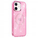 Фото Чехол TPU Eclipse Sparkle Magnetic Fit для Apple iPhone 11 (6.1") (Pink) на vchehle.ua