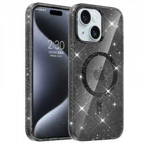 Чехол TPU Eclipse Sparkle Magnetic Fit для iPhone 13