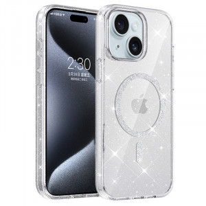 Чехол TPU Eclipse Sparkle Magnetic Fit для iPhone 14