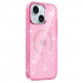 Фото Чехол TPU Eclipse Sparkle Magnetic Fit для Apple iPhone 14 / 13 (6.1") (Pink) на vchehle.ua