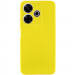 Чехол TPU GETMAN Liquid Silk Full Camera для Xiaomi Redmi 13 4G / Poco M6 4G (Желтый / Flash)