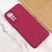 Фото Чохол TPU GETMAN Liquid Silk Full Camera на Xiaomi Redmi Note 11 (Global) / Note 11S (Бордовий / Marsala) в маназині vchehle.ua
