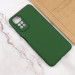 Чохол TPU GETMAN Liquid Silk Full Camera на Xiaomi Redmi Note 11 (Global) / Note 11S (Зелений / Dark green) в магазині vchehle.ua