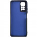 Фото Чохол TPU GETMAN Liquid Silk Full Camera на Xiaomi Redmi Note 11 (Global) / Note 11S (Синій / Midnight Blue) на vchehle.ua
