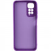 Фото Чохол TPU GETMAN Liquid Silk Full Camera на Xiaomi Redmi Note 11 (Global) / Note 11S (Фіолетовий / Purple) на vchehle.ua