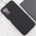 Фото Чохол TPU GETMAN Liquid Silk Full Camera на Xiaomi Redmi Note 11 (Global) / Note 11S (Чорний / Black) в маназині vchehle.ua