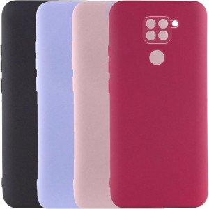 Чохол TPU GETMAN Liquid Silk Full Camera для Xiaomi Redmi Note 9