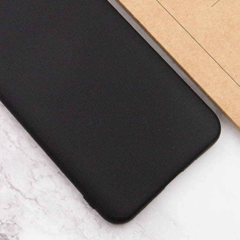 Фото Чохол TPU GETMAN Liquid Silk Full Camera на Xiaomi Redmi Note 9 / Redmi 10X (Чорний / Black) в маназині vchehle.ua