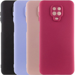 Чохол TPU GETMAN Liquid Silk Full Camera для Xiaomi Redmi Note 9 Pro Max