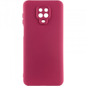 Чехол TPU GETMAN Liquid Silk Full Camera для Xiaomi Redmi Note 9 Pro