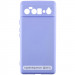 Чохол TPU GETMAN Liquid Silk Full Camera на Motorola Edge 60 Pro (Бузковий / Dasheen)