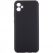 Чохол TPU GETMAN Liquid Silk Full Camera на Samsung Galaxy A04 (Чорний / Black)