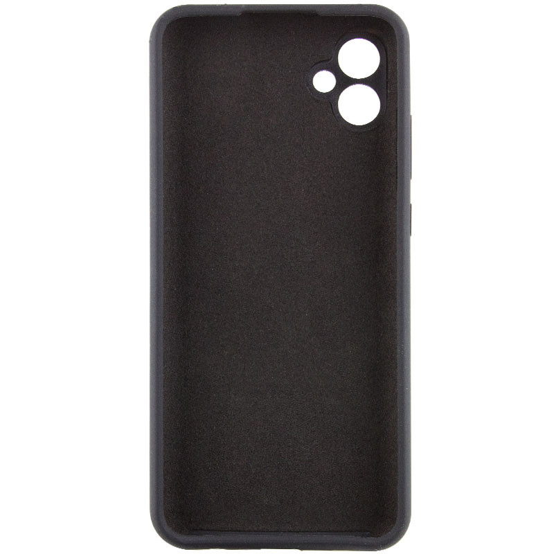 Фото Чохол TPU GETMAN Liquid Silk Full Camera на Samsung Galaxy A04 (Чорний / Black) в маназині vchehle.ua