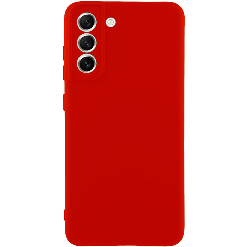 Чохол TPU GETMAN Liquid Silk Full Camera на Samsung Galaxy S22+ (Червоний / Red)