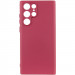 Фото Чохол TPU GETMAN Liquid Silk Full Camera на Samsung Galaxy S24 Ultra (Бордовий / Marsala) на vchehle.ua