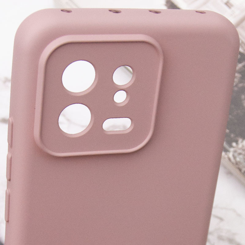 Заказать Чехол TPU GETMAN Liquid Silk Full Camera для Xiaomi 13 Pro (Розовый / Pink Sand) на vchehle.ua