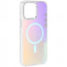 Чохол TPU Lunar Glow Magnetic Fit на Apple iPhone 15 Pro (6.1") (Silver White)