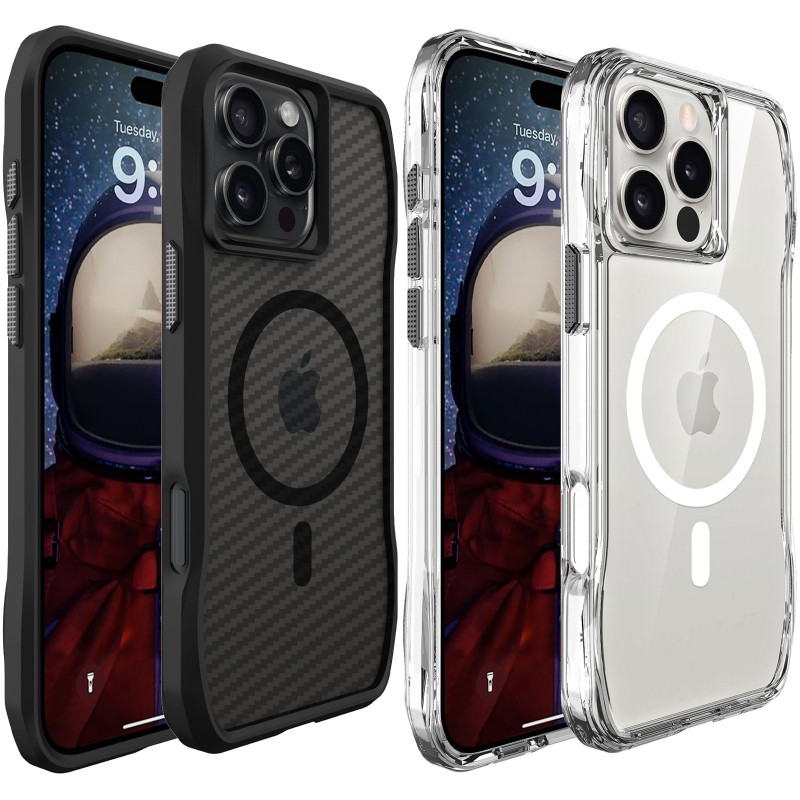 Чохол TPU Octagon with Magnetic Safe на Apple iPhone 16 Pro Max (6.9")