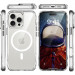 Фото Чохол TPU Octagon with Magnetic Safe на Apple iPhone 16 Pro Max (6.9") (Clear) в маназині vchehle.ua