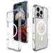 Чохол TPU Octagon with Magnetic Safe на Apple iPhone 16 Pro Max (6.9") (Clear) в магазині vchehle.ua