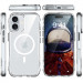 Фото Чохол TPU Octagon with Magnetic Safe на Apple iPhone 17 (6.3") (Clear) в маназині vchehle.ua