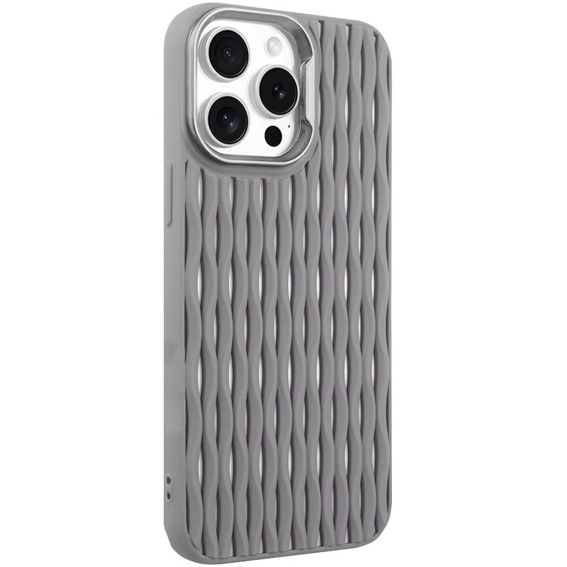 Чехол TPU Ribbio для Apple iPhone 15 Pro (6.1") (Gray)
