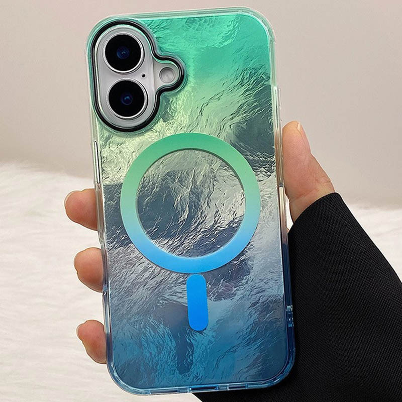 Фото Чехол TPU Shiny Mountain Magnetic Fit для Apple iPhone 16 (6.1") на vchehle.ua