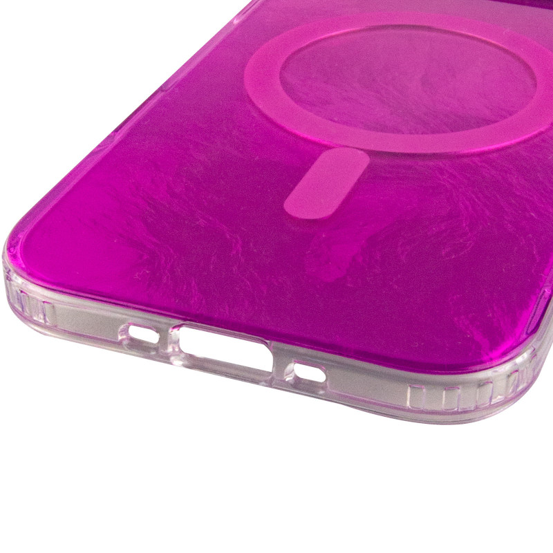 Купить Чехол TPU Shiny Mountain Magnetic Fit для Apple iPhone 17 Air (6.5") (Pink) на vchehle.ua