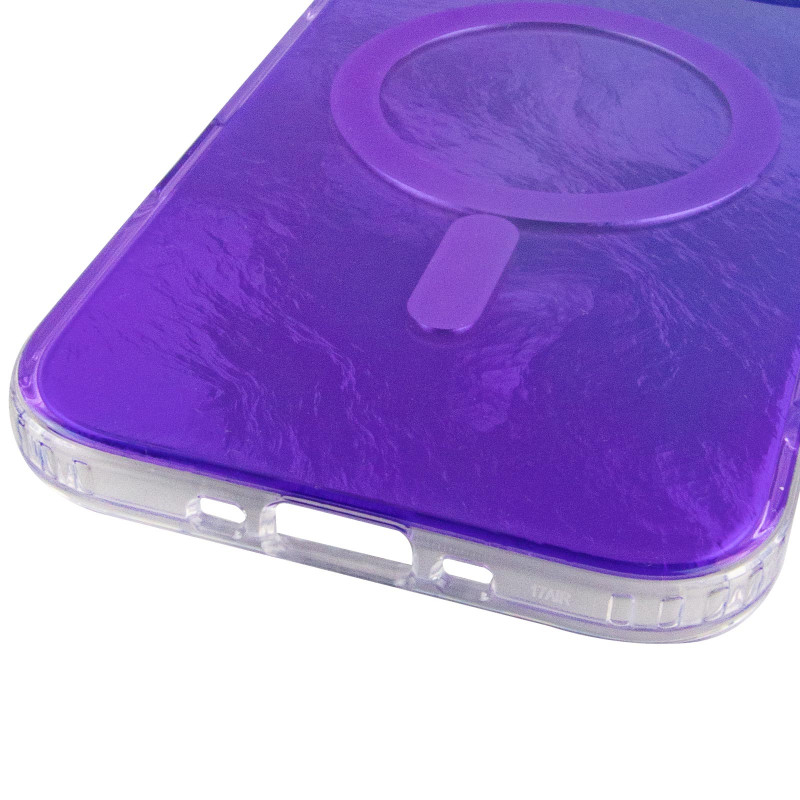 Купить Чехол TPU Shiny Mountain Magnetic Fit для Apple iPhone 17 Air (6.5") (Purple) на vchehle.ua