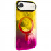 Чехол TPU Shiny Mountain Magnetic Fit для Apple iPhone 17 Air (6.5") (Yellow / Pink)
