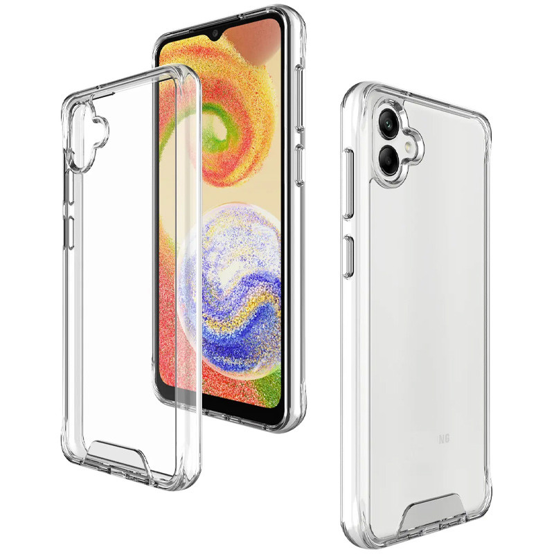 Фото Чехол TPU Space Case transparent для Samsung Galaxy A06 4G/5G / A07 4G (Прозрачный) в магазине vchehle.ua