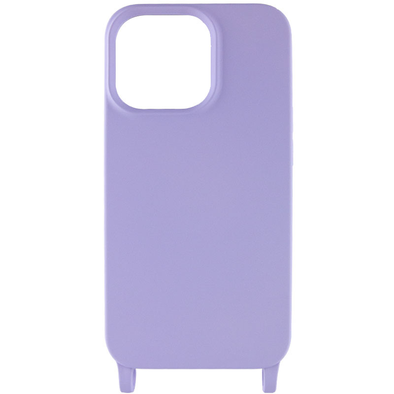 Фото Чехол TPU two straps California для Apple iPhone 13 Pro (6.1") (Сиреневый) на vchehle.ua